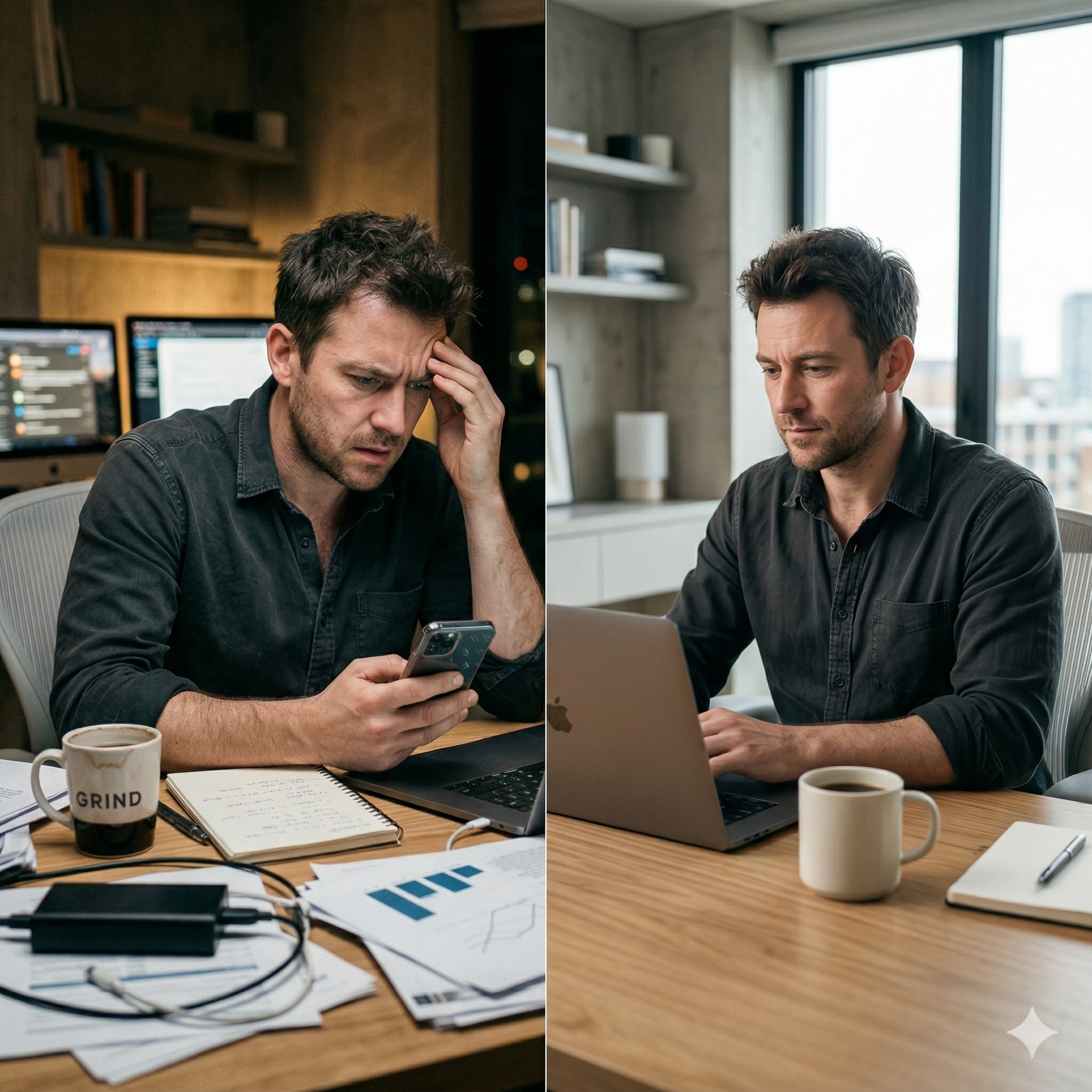 Avant après délégation dirigeant